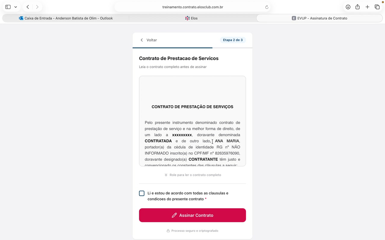 Leitura do Contrato
